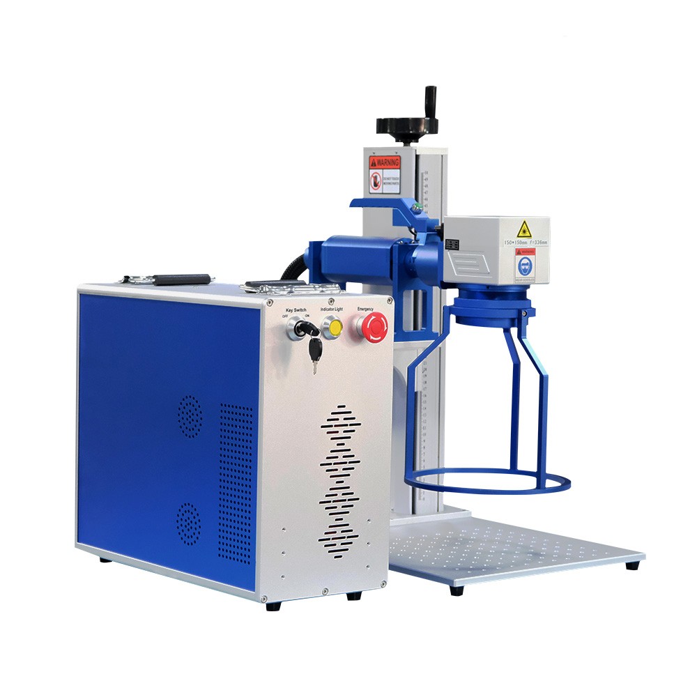 Auto Focus Split 20W/30W/50W JPT Fiber Laser Engraver Laser Marking Machine  – Industrial Print & Laser