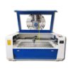 150W/180W Hybrid CO2 Laser Cutter Laser Engraver with 1300×900mm Workbench and S&A Water Chiller for Metal&Non-Metal Cutting
