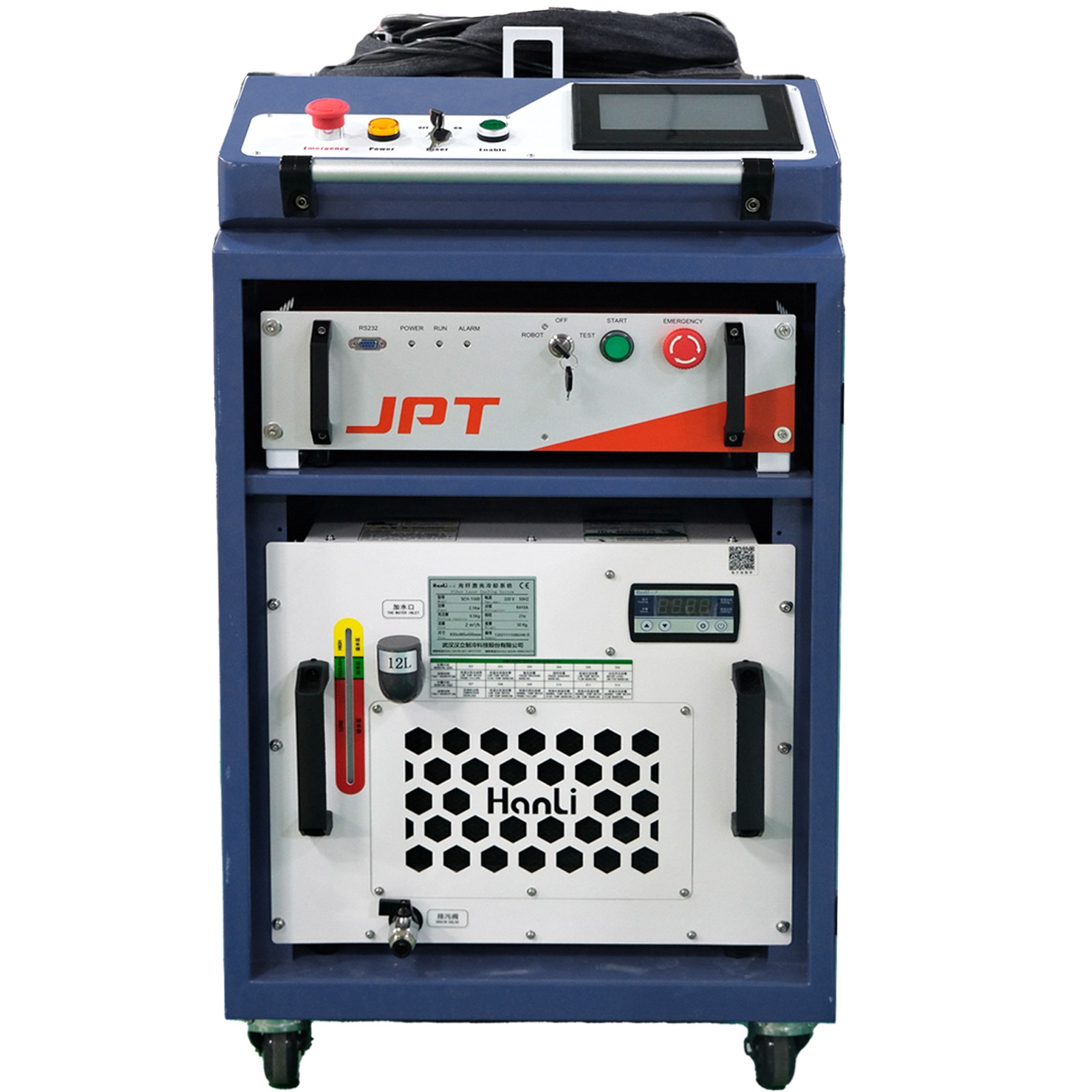 300W 500W Pulse Laser Cleaning Machine Laser Metal Rust Remover