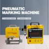 US Stock Portable Pneumatic Dot Pin Marking Machine Chassis Number VIN Code Marking, 7 inch Touch Screen