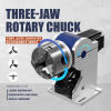 SFX D80 Three-Jaw Rotary Chuck 80mm(3.15in), Fiber Laser Engraver Rotary Attachment