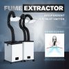 80W/135W Fume Extractor with 3 Stage Filters Strong Suction Smoke Purifiers
