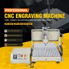 CNC 3-Axis Engraving Machine Mini Round Rail CNC 3020/3040/6040 Engraving Machine For Wood PCB Acrylic