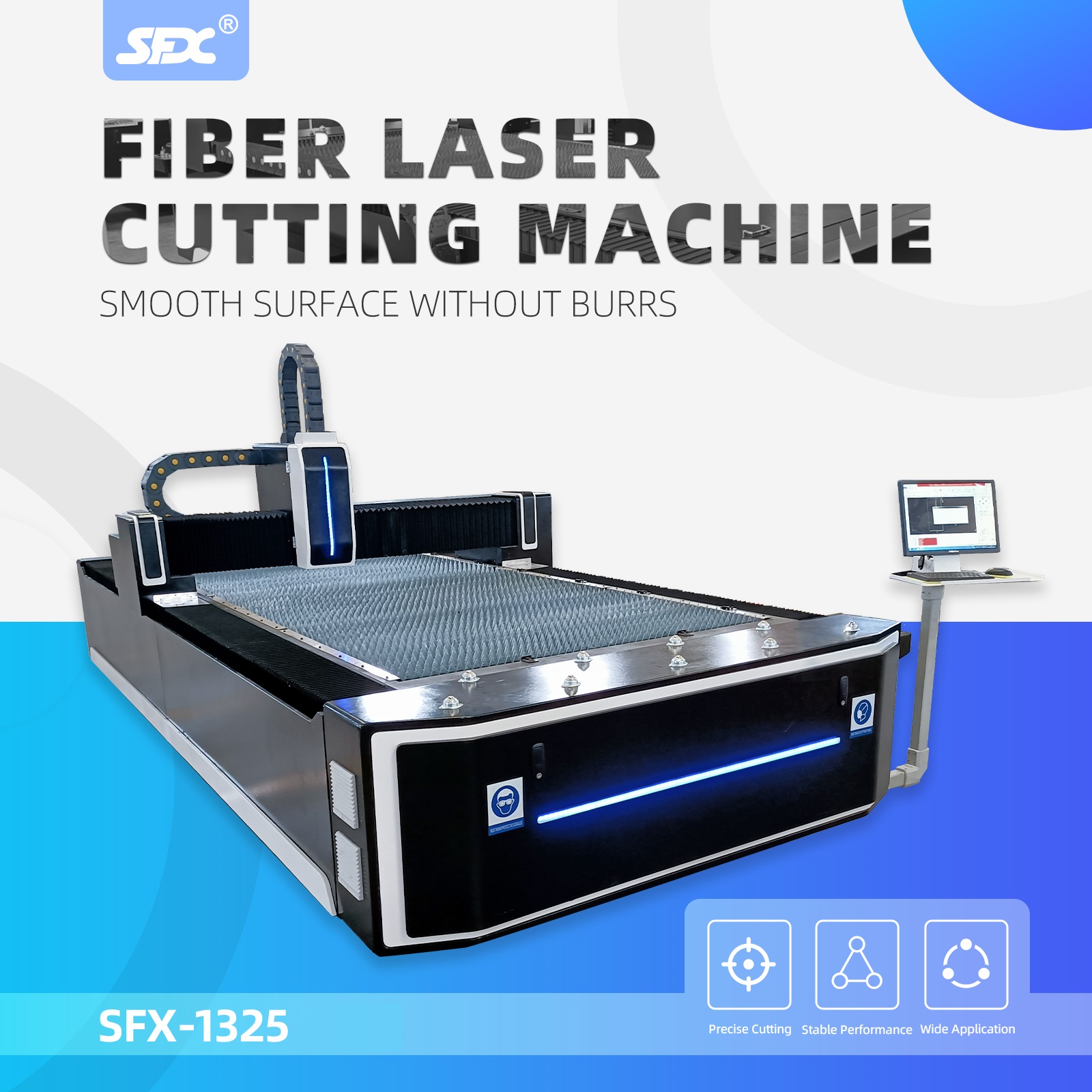 SFX-1325 Fiber Laser Cutting Machine