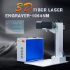 60W 80W 100W 3D Dynamic Fiber Laser Engraver 3D MOPA Fiber Laser Marking Machine