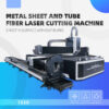 2000W 3000W 6000W 1530 Metal Sheet and Tube Fiber Laser Cutting Machine
